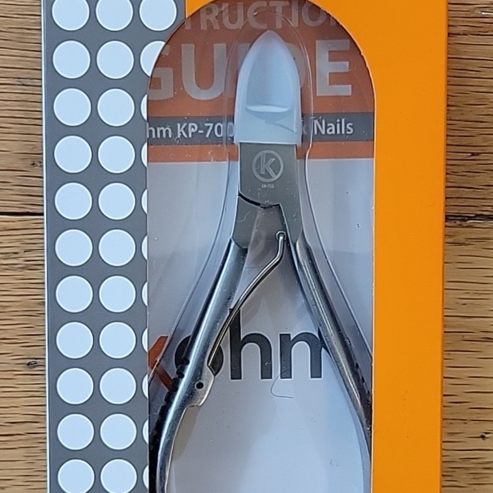 NIB KOHM Premium Nail And Toenail Clippers For Thick Nails - 5" Long KP-700